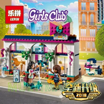 Конструктор Lepin 01066 Магазин аксессуаров Андреа (329 деталей) картинка 5